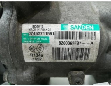 Compresor Aire Acondicionado Renault Clio III  1 5 dCi 