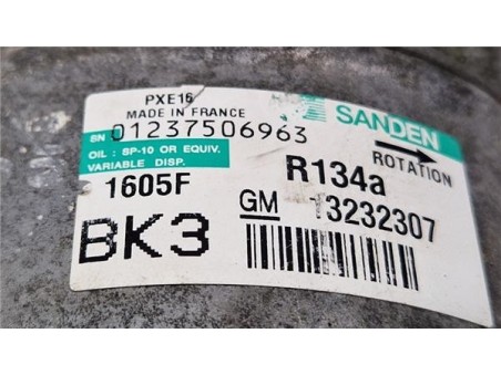 Compresor Aire Acondicionado Opel Insignia Berlina  2 0 Selective [2 0 Ltr  - 96 kW CDTI]