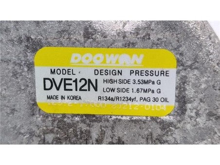 Compresor Aire Acondicionado Kia Rio  1 2 Edition 7 [1 2 Ltr  - 62 kW CAT]