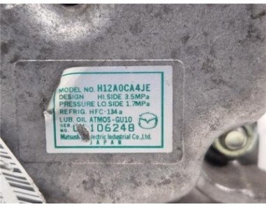 Compresor Aire Acondicionado Mazda 6 BERLINA 2 0 D 