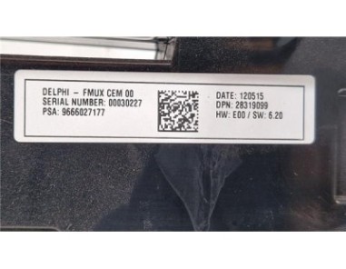 Mandos Climatizador Citroen C4  1 6 HDi 90