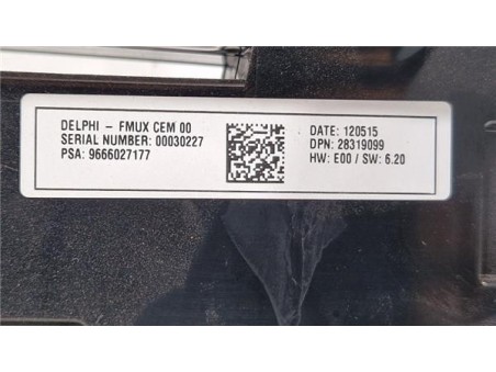 Mandos Climatizador Citroen C4  1 6 HDi 90