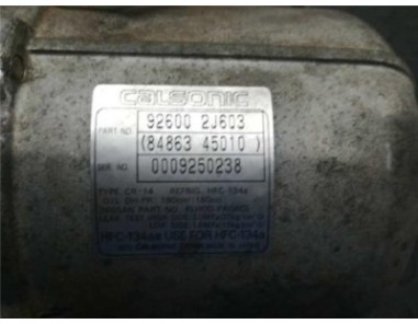 Compresor Aire Acondicionado Nissan PRIMERA BERLINA 2 0 Turbodiesel 