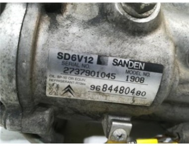 Compresor Aire Acondicionado Peugeot Bipper  1 4 Básico [1 4 Ltr  - 50 kW HDi]
