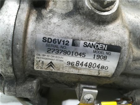 Compresor Aire Acondicionado Peugeot Bipper  1 4 Básico [1 4 Ltr  - 50 kW HDi]