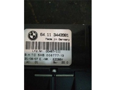 Mandos Climatizador BMW X3 2 0 Turbodiesel 