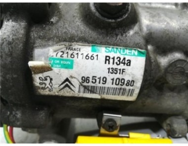Compresor Aire Acondicionado Peugeot 307  1 6 HDi 110