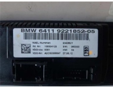 Mandos Climatizador BMW SERIE 3 TOURING 2 0 16V D 