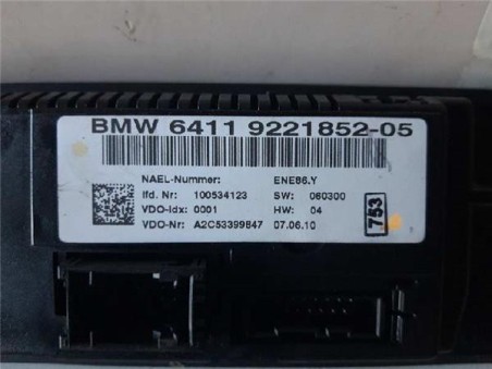 Mandos Climatizador BMW SERIE 3 TOURING 2 0 16V D 