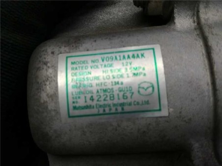 Compresor Aire Acondicionado Mazda 2 LIM  1 5 16V 