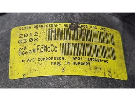 Compresor Aire Acondicionado Ford Fiesta  1 4 DIESEL