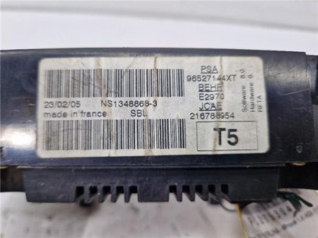 Mandos Climatizador Peugeot 307 BERLINA 1 6 HDi 