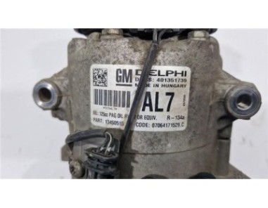 Compresor Aire Acondicionado Opel Meriva B  1 4 Selective [1 4 Ltr  - 88 kW 16V Turbo bivalent  Gasolina / LPG]