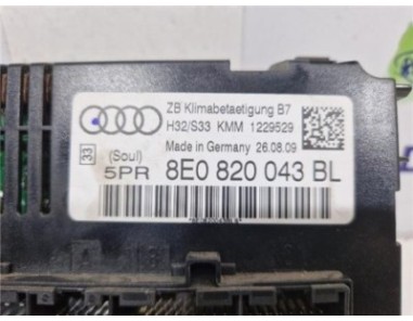 Mandos Climatizador Seat Exeo Berlina  2 0 TDI