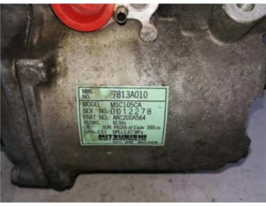 Compresor Aire Acondicionado Mitsubishi GRANDIS 2 0 DI-D 
