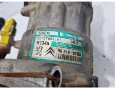 Compresor Aire Acondicionado Peugeot 307  1 6 HDi 110