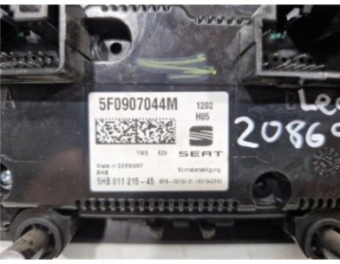 Mandos Climatizador Seat Leon ST 5F8  1 6 Reference [1 6 Ltr  - 81 kW TDI]