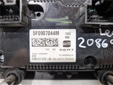 Mandos Climatizador Seat Leon ST 5F8  1 6 Reference [1 6 Ltr  - 81 kW TDI]