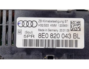 Mandos Climatizador Seat Exeo Berlina  2 0 TDI