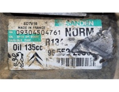 Compresor Aire Acondicionado Peugeot Expert Furgón  2 0 Furgón L1H1 [2 0 Ltr  - 88 kW HDi CAT ]