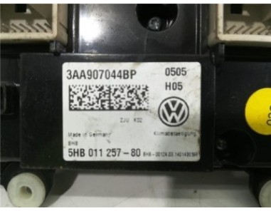 Mandos Climatizador Volkswagen Passat Berlina  2 0 Exclusive BlueMotion [2 0 Ltr  - 103 kW TDI]