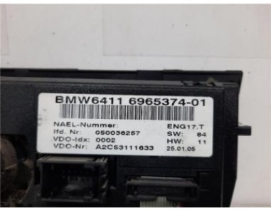 Mandos Climatizador BMW Serie 3 Berlina  2 0 320d [2 0 Ltr  - 120 kW 16V Diesel]