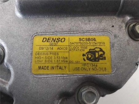 Compresor Aire Acondicionado Ford KA 1 2 8V 