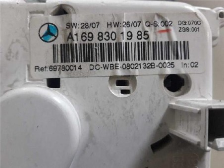 Mandos Climatizador MERCEDES CLASE B 2 0 CDI 