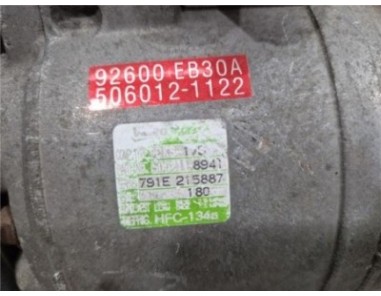 Compresor Aire Acondicionado Nissan CABSTAR Caja/chasis  YD25