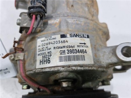 Compresor Aire Acondicionado Opel Astra K Berlina 5p  1 6 Business [1 6 Ltr  - 81 kW CDTI DPF]