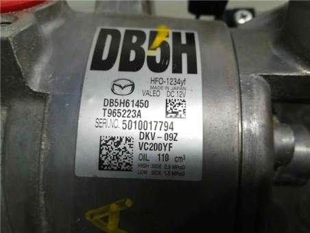 Compresor Aire Acondicionado Mazda 2 LIM  1 5 16V 