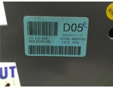 Mandos Climatizador Hyundai I30 1 6 CRDi 