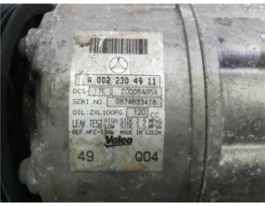 Compresor Aire Acondicionado MERCEDES CLASE C  BERLINA 1 8 CGI 