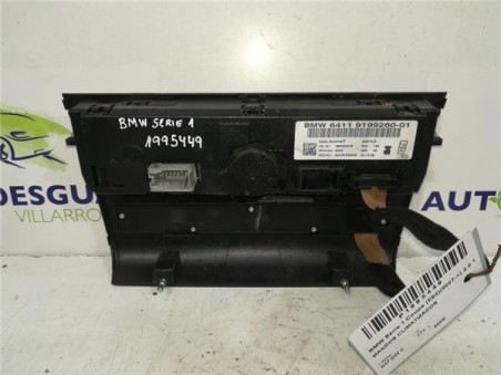 Mandos Climatizador BMW Serie 1 Coupe  2 0 120d [2 0 Ltr  - 130 kW Turbodiesel CAT]