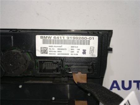 Mandos Climatizador BMW Serie 1 Coupe  2 0 120d [2 0 Ltr  - 130 kW Turbodiesel CAT]