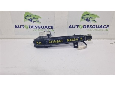 Maneta Exterior Delantera Derecha Mazda 3 Berlina / Sedán  2 2 Evolution [2 2 Ltr  - 110 kW Turbodiesel CAT]