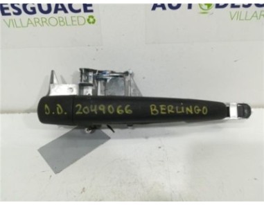 Maneta Exterior Delantera Derecha Citroen Berlingo Furgón  1 6 Club L1 [1 6 Ltr  - 73 kW Blue-HDI FAP]