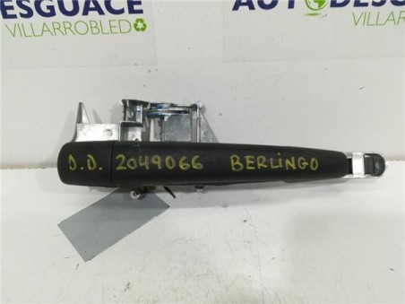 Maneta Exterior Delantera Derecha Citroen Berlingo Furgón  1 6 Club L1 [1 6 Ltr  - 73 kW Blue-HDI FAP]