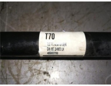 Palier Delantero Izquierdo Hyundai Tucson  1 6 Style 2WD [1 6 Ltr  - 100 kW CRDi CAT ]