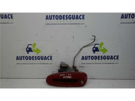 Maneta Exterior Delantera Izquierda Honda CIVIC BERLINA 3 1 6 VTEC 