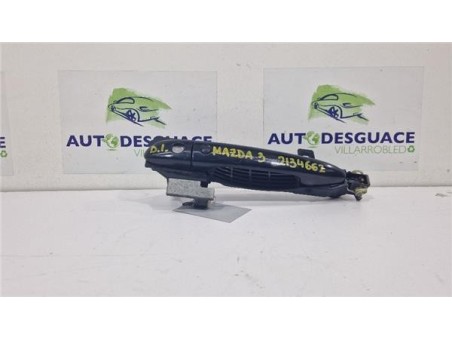 Maneta Exterior Delantera Izquierda Mazda 3 Berlina / Sedán  2 2 Evolution [2 2 Ltr  - 110 kW Turbodiesel CAT]