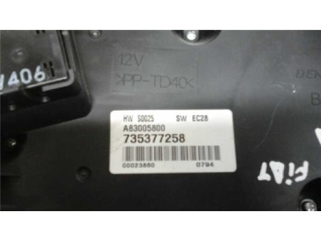 Mandos Climatizador Fiat IDEA 1 9 JTD 