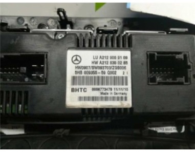 Mandos Climatizador MERCEDES CLASE E  LIM  3 0 CDI 