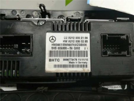 Mandos Climatizador MERCEDES CLASE E  LIM  3 0 CDI 