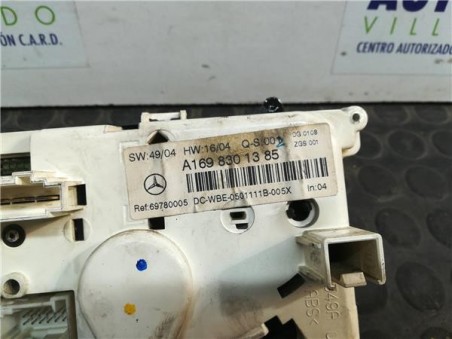 Mandos Climatizador MERCEDES CLASE A 2 0 CDI 