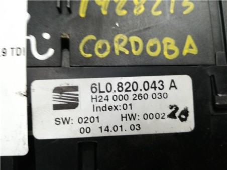Mandos Climatizador Seat CORDOBA BERLINA 1 9 TDI 