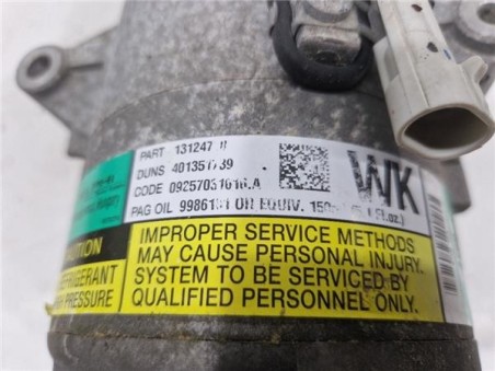 Compresor Aire Acondicionado Opel ZAFIRA 1 6