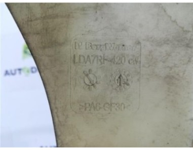 Ventilador Viscoso Volkswagen Crafter Furgón  2 0 Furgón 30 BC [2 0 Ltr  - 100 kW TDI]