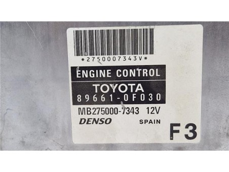 Centralita Toyota Corolla Verso  1 8 Sol [1 8 Ltr  - 95 kW 16V CAT]