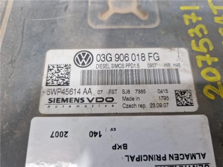 Centralita Volkswagen Passat Berlina  2 0 TDI 16V